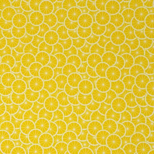 SINGER Lemon Floral Cotton Fabric Bundle